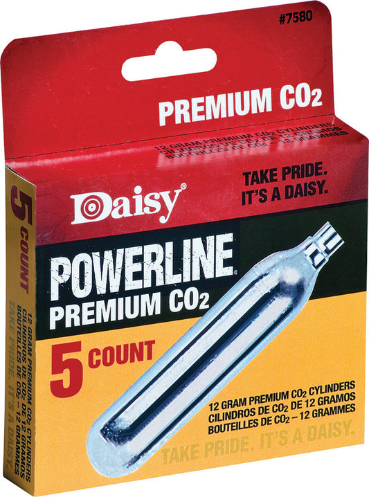 Powerline CO2 Cartridge 5ct
