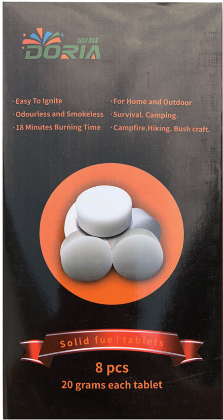 Solid Fuel Tablets 8 PK SOLID FUEL TABLETS 8/100