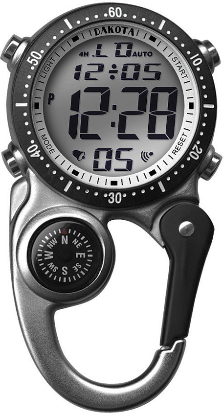 Digi Clip Watch Silver 30872