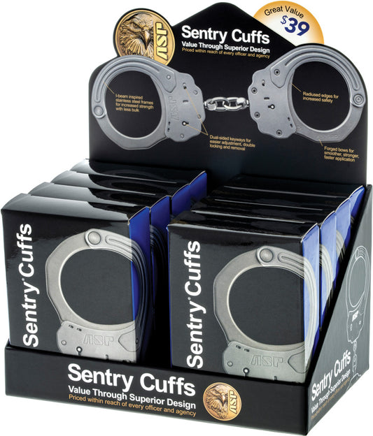 Sentry Handcuff 8pc Display