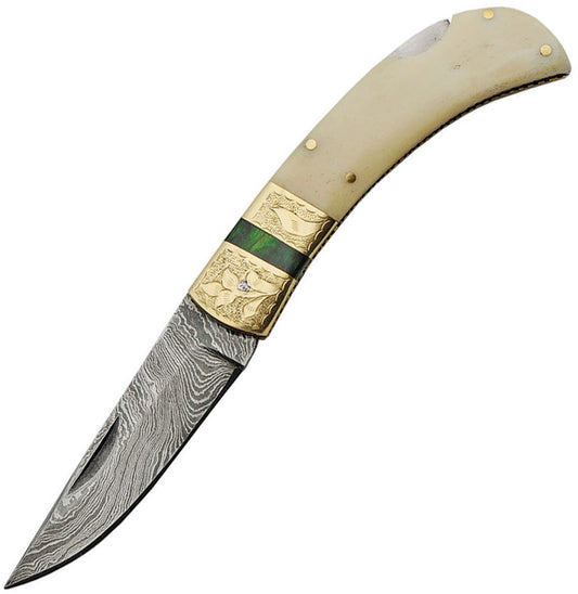 Lockback Smooth Bone DM-1199