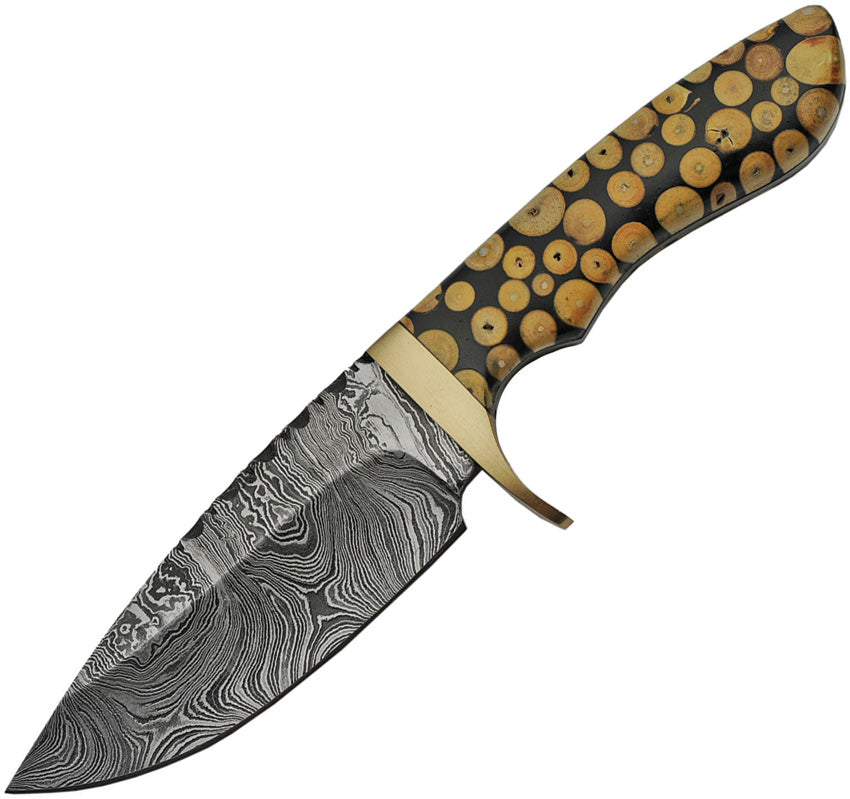 Fixed Blade Knotted Wood DM-1210