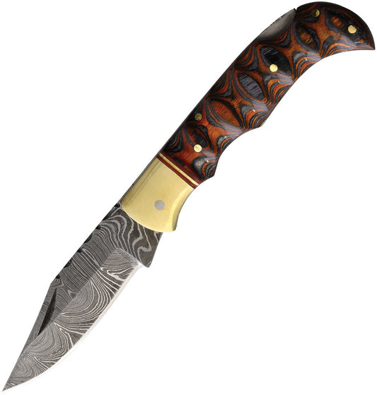 Twisted Wood Lockback DM-1286