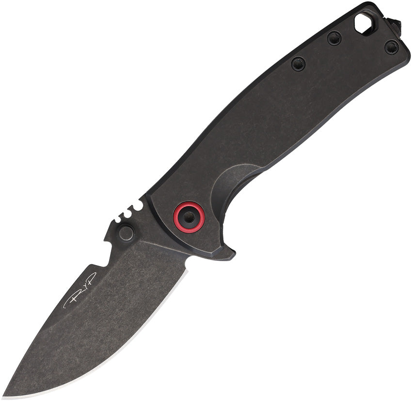 HEST Urban Framelock Blk/Red DPHSF052