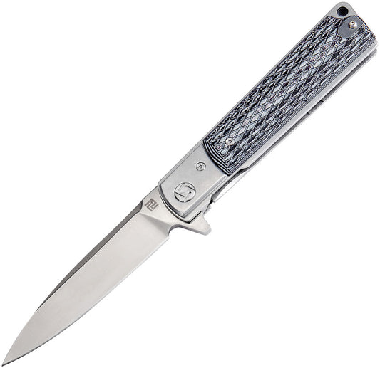 Classic Linerlock Black/White 1802P-BGC