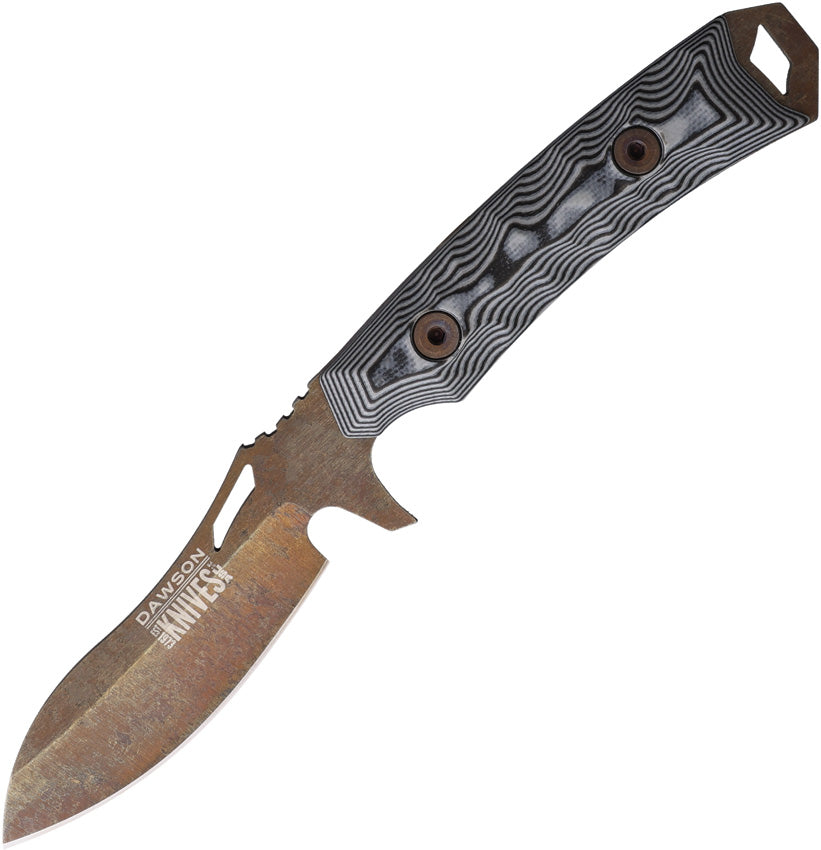 Harvester Fixed Blade Blue/Blk 791163715893