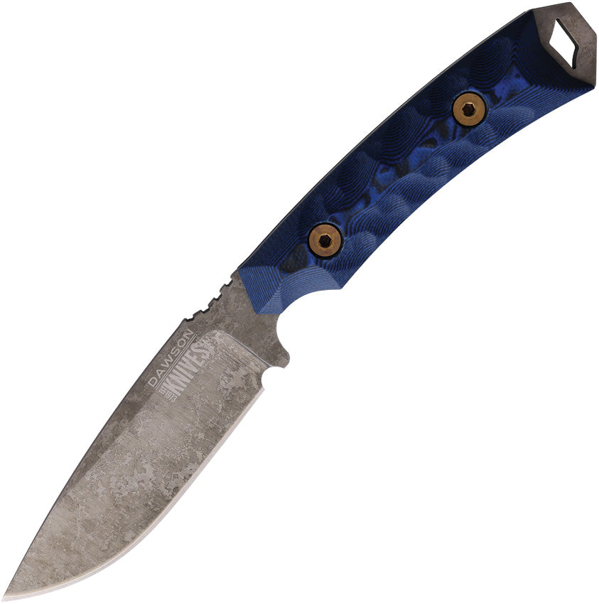 Contractor Fixed Blade Blk/Blu 742259947810