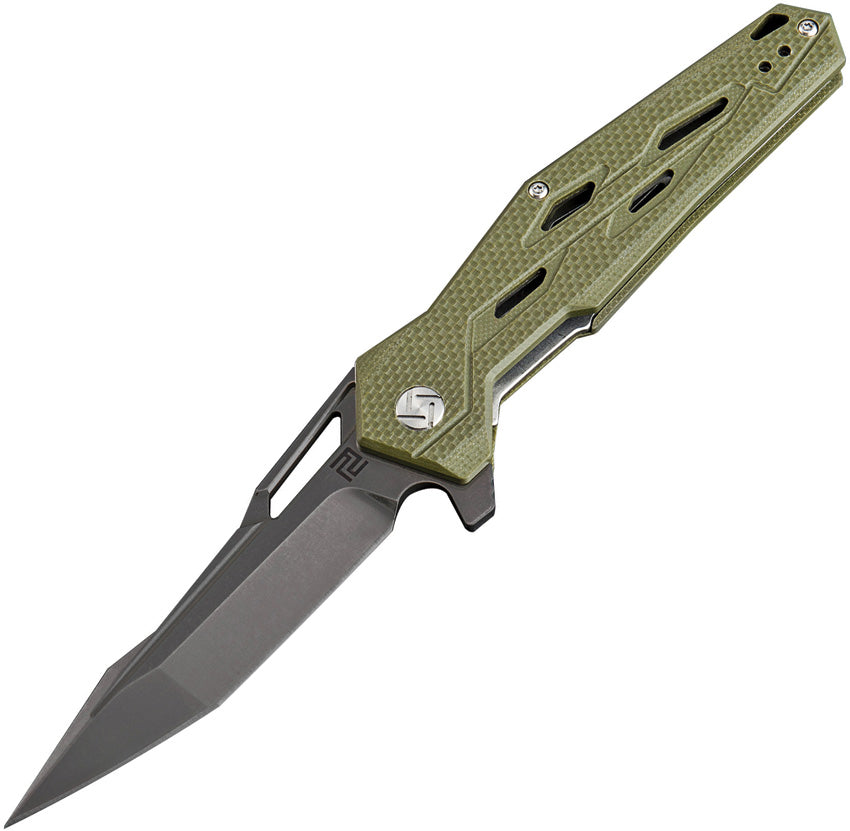 Bomardier Linerlock Green D2 1812P-BGN
