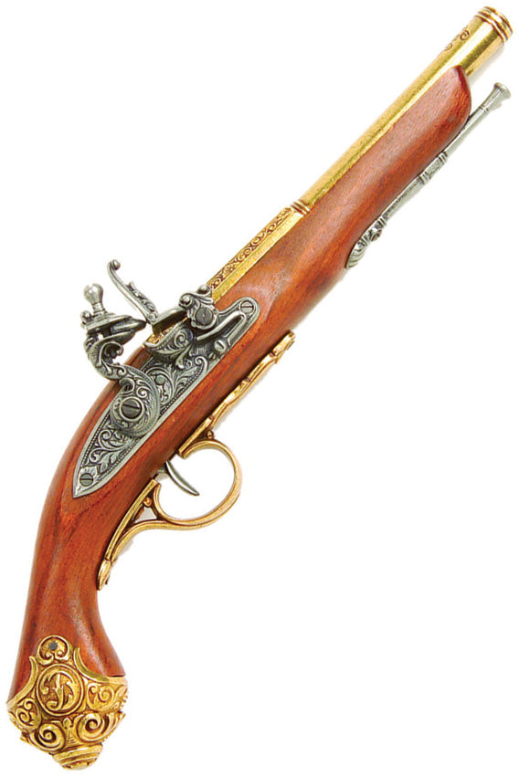18th Century Flintlock Pistol 22-1077L