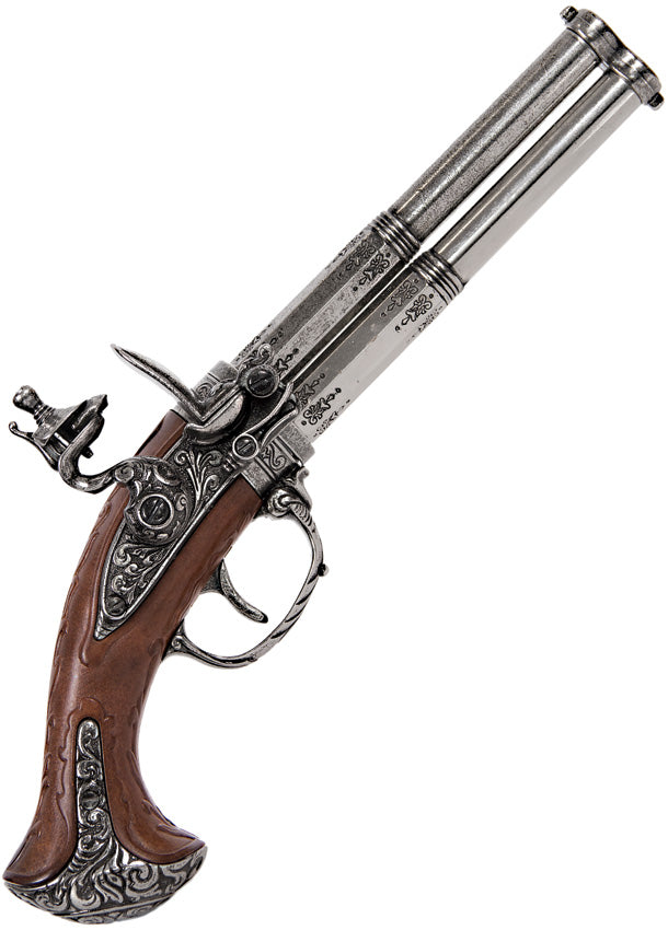 French 2 Barrel Flintlock 22-1308