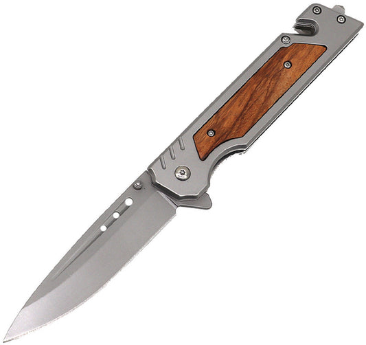 Linerlock A/O Gray Wood