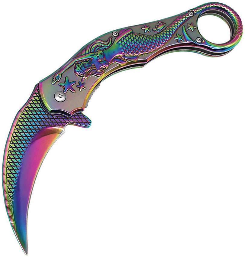 Mermaid Karambit Linerlock Spe