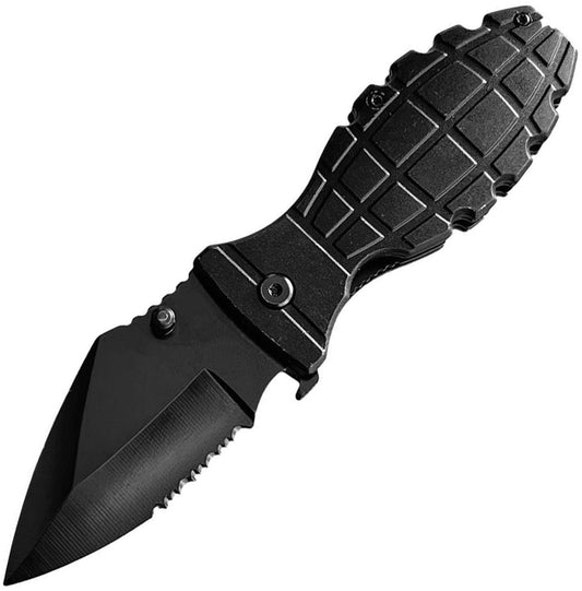 Grenade Linerlock A/O Black 10-A133BK