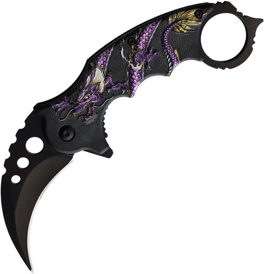 Dragon Karambit Linerlock A/O 10-A52PE