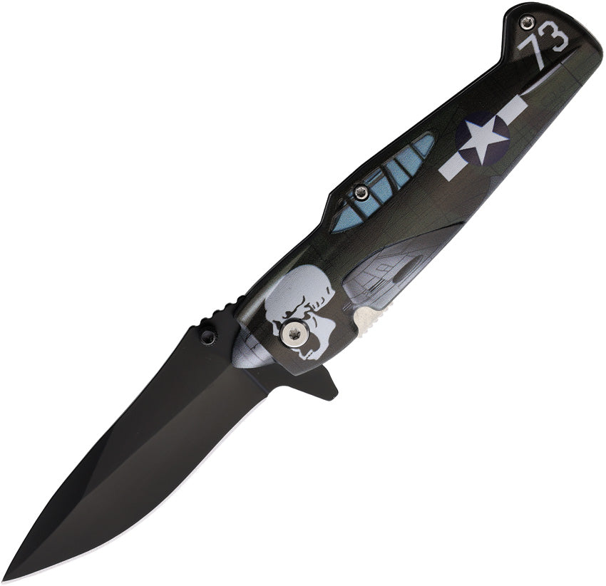 Fighter Plane Linerlock A/O 10-A85SKGN