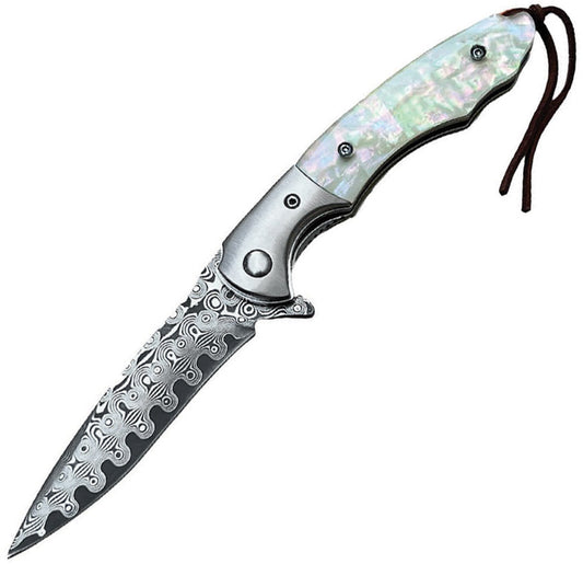 Linerlock Damascus