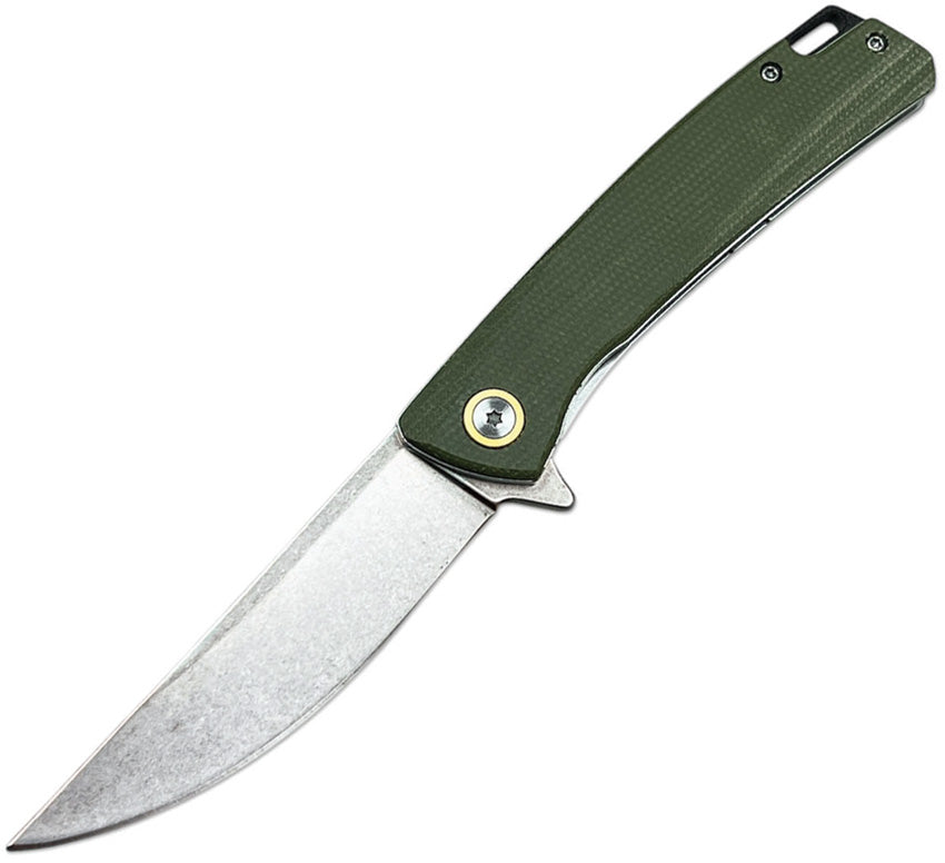 Linerlock Green Micarta 10-B013GN