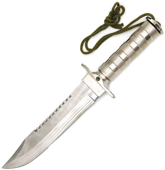 Survival Fixed Blade Silver