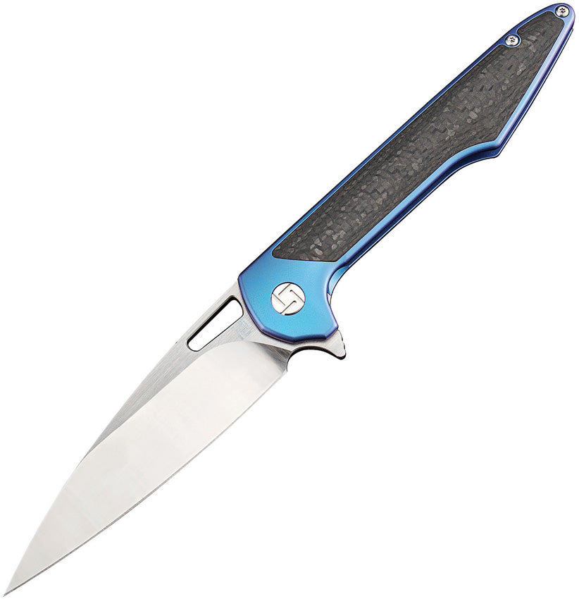 Archaeo Framelock Blue M390 1821G-BUM