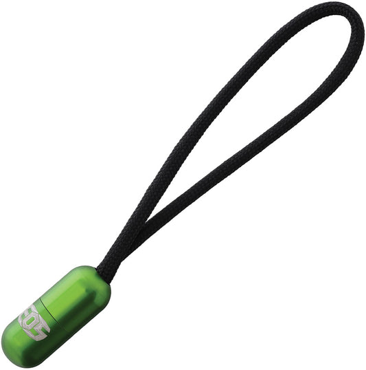 Pill Bead Lanyard Green