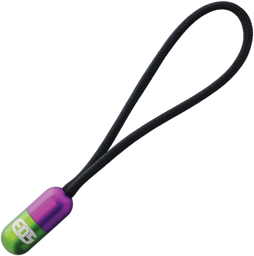 Pill Bead Lanyard Grn/Pur PILL BEAD GRN/PUR