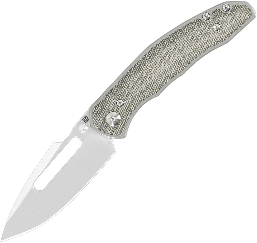 Boa Framelock Green Micarta 1862G-ODG