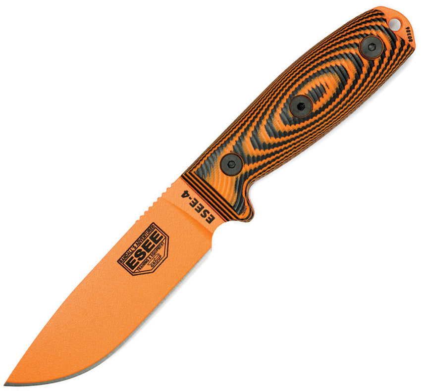 Model 4 3D Fixed Blade Orange 4POR-006