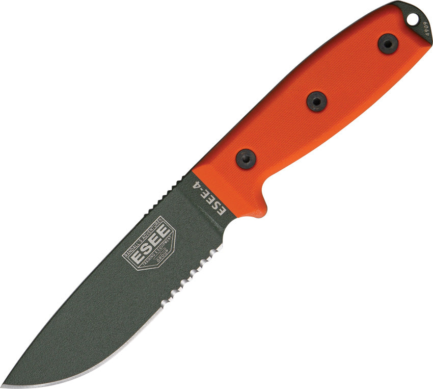 Model 4 Part Serrated ESEE-4S-MB-OD