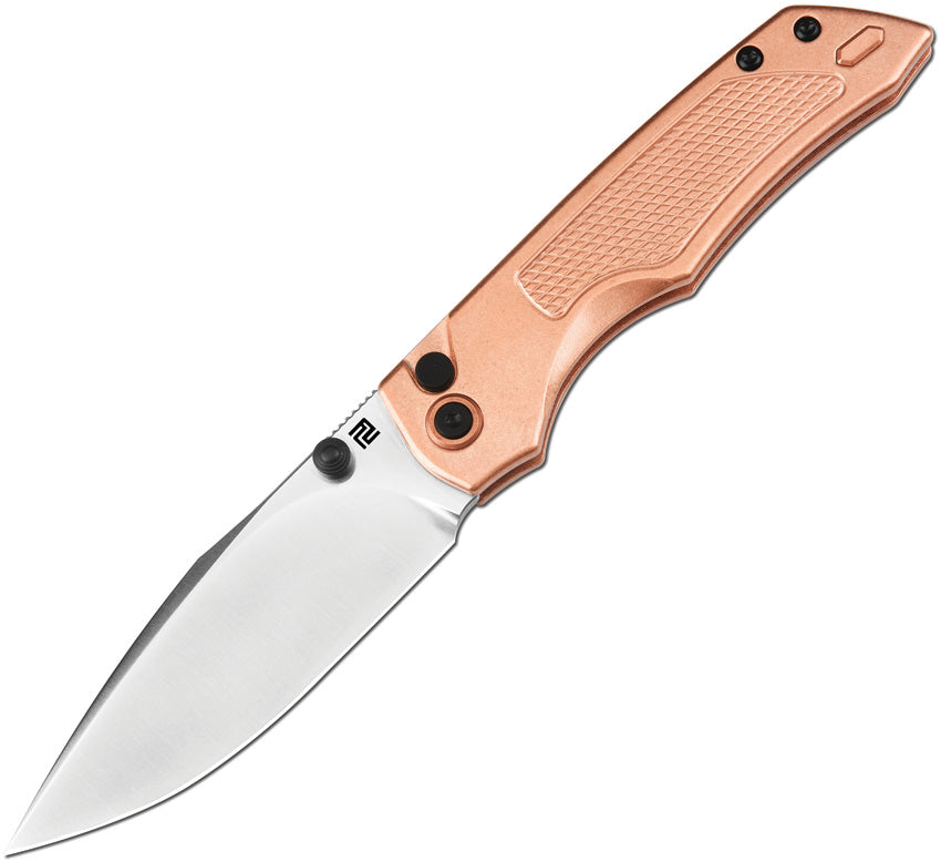 Wizard Button Lock Copper