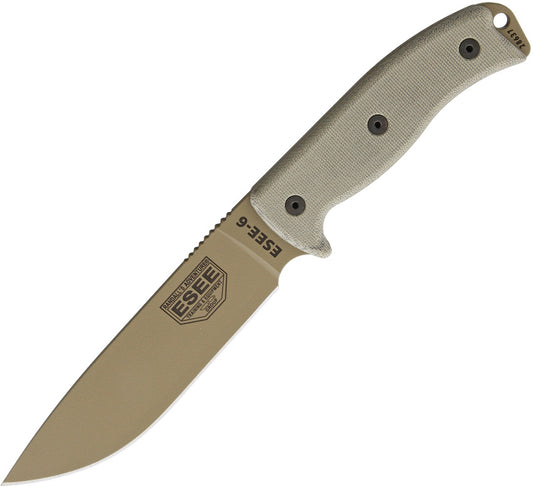 Model 6 Tactical Dark Earth ESEE-6P-DE