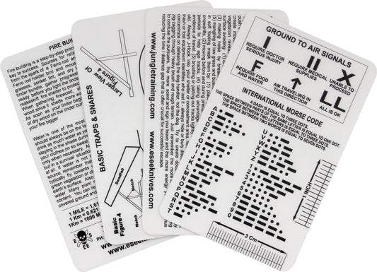 Izula Gear Survival Card Set