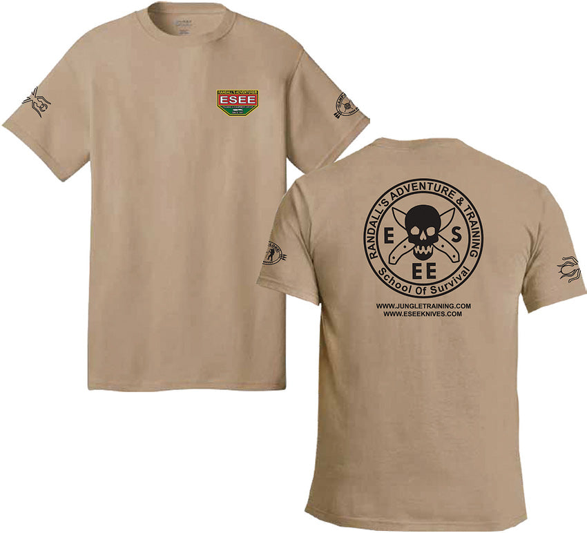 Training T Shirt XXXL Brown T-SHIRT-BRN-3X