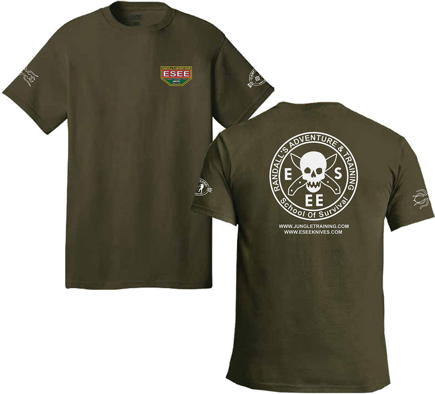 Training T Shirt XXL Green T-SHIRT-GR-2X