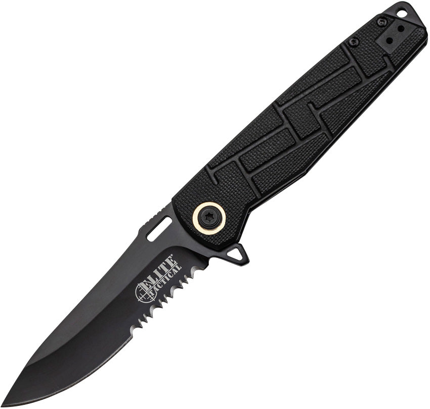 Tactical Linerlock Black ET-A001BKS