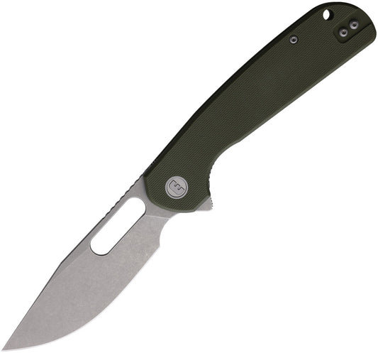 Trinity Linerlock OD G10 E-TRINITY OD GREEN G10