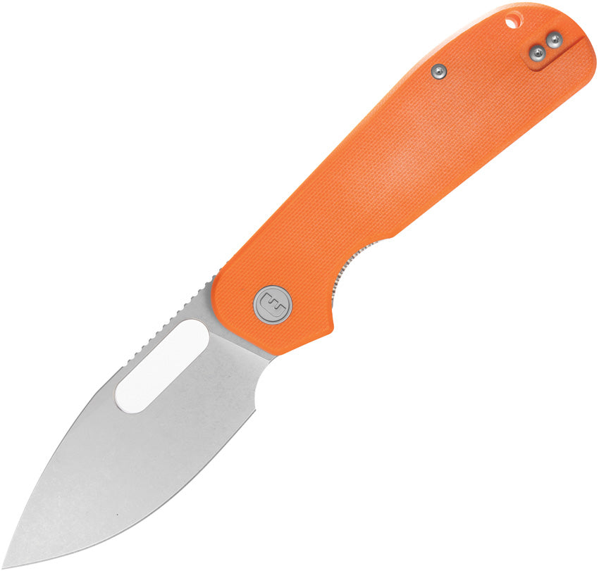 EFD Linerlock SW Org G10 EFD STONEWASH ORANGE G10