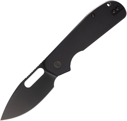 EFD Linerlock SW Black G10 EFD  BLACKWASH BLACK G10