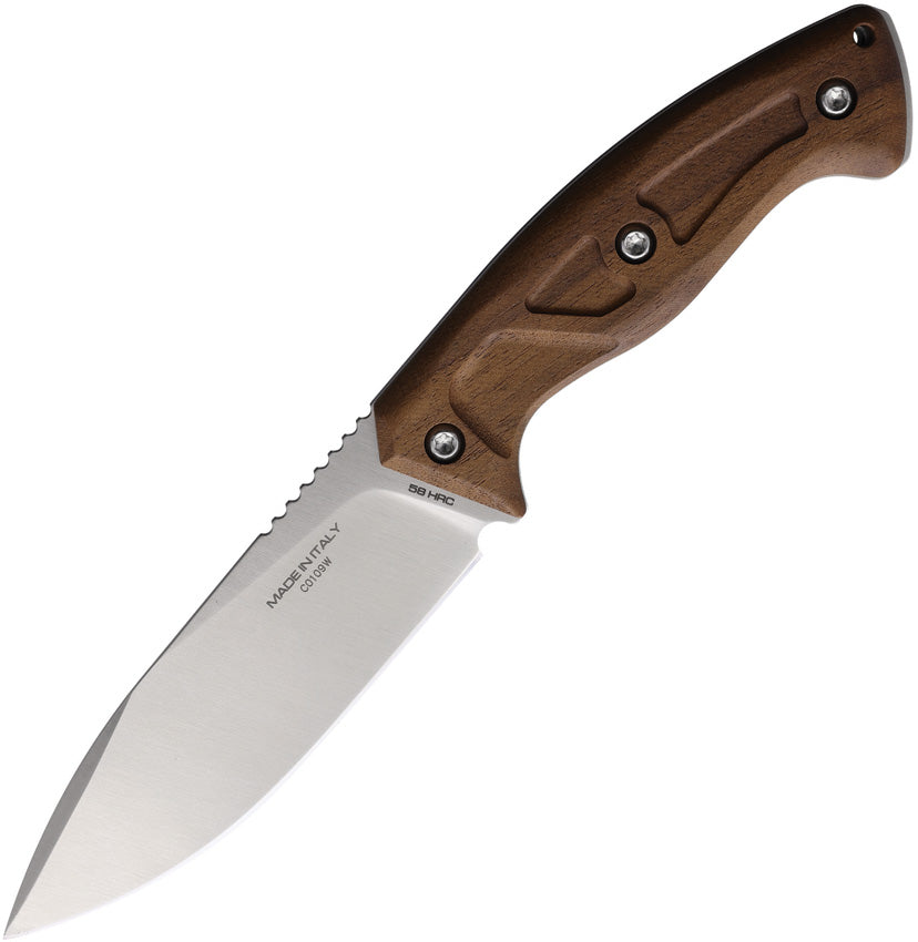 Venatus F Fixed Blade walnut  04.1000.0089/NIT/SAT-WD