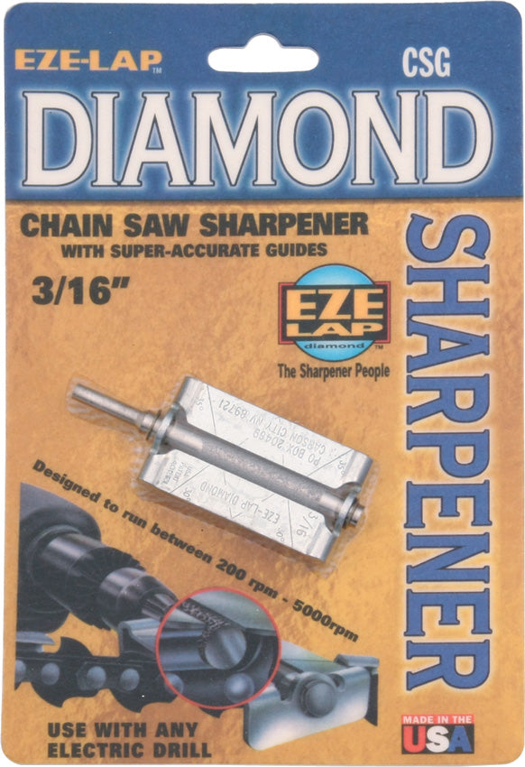 Diamond Chain Saw Sharpener CSG 3/16