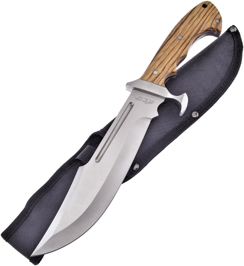 Bowie Walnut with Sheath