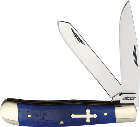 Trapper Blue Smooth Bone