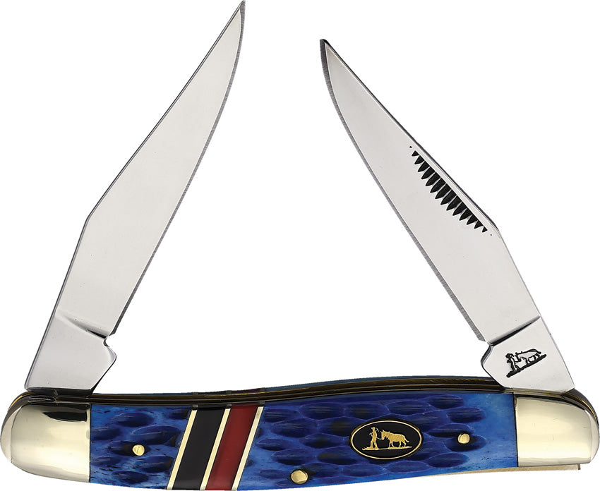 Little Muskrat Blue Dog Head BKH-161BL/RB