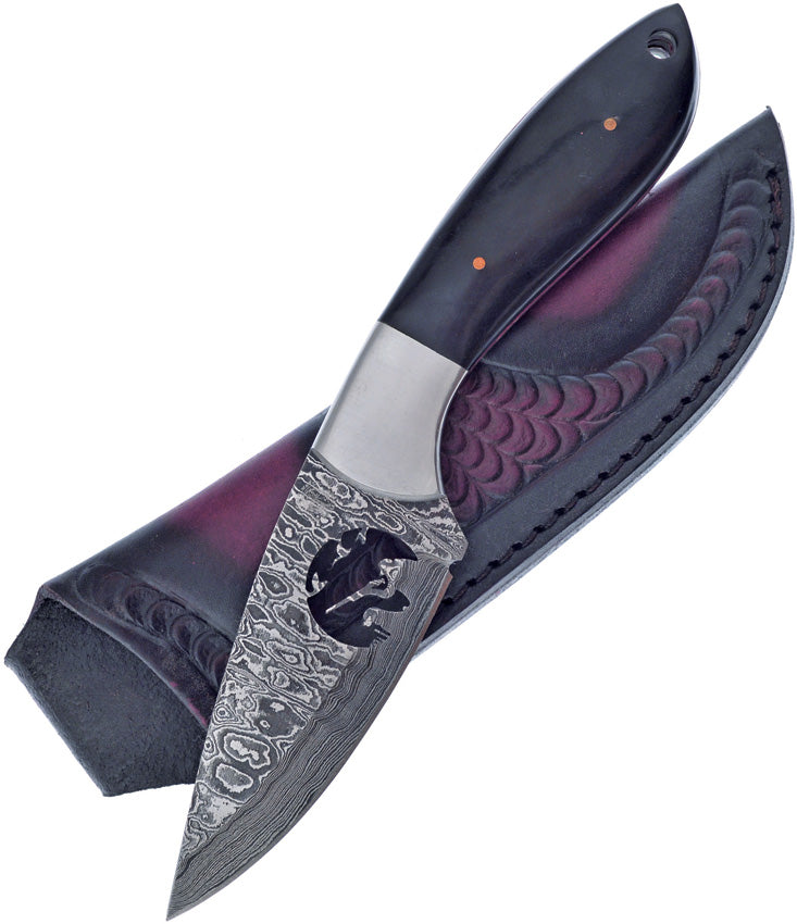 Fixed Blade Buffalo Horn CW-991BH/DK