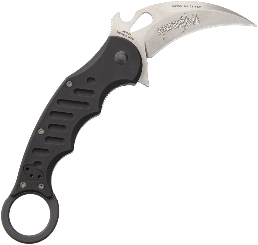 Karambit Black Stonewashed 478 B-SW