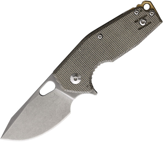 Suru Linerlock OD Micarta  526LIMOD