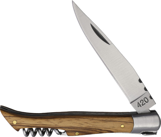 Laguiole Corkscrew Zebra Wood