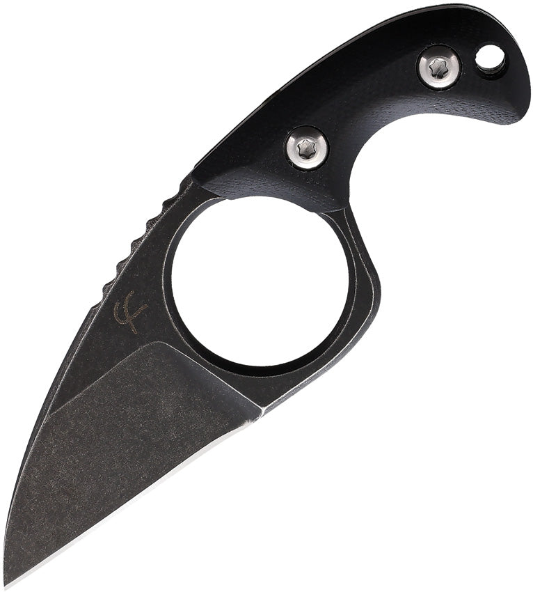 Shorty Neck Knife Black FP2001B