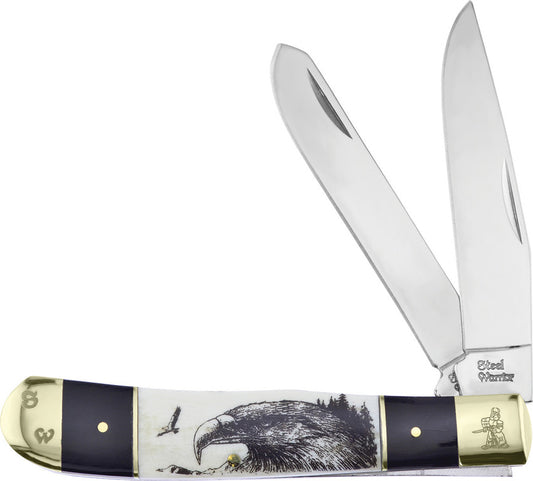 Trapper Eagle Buffalo Horn