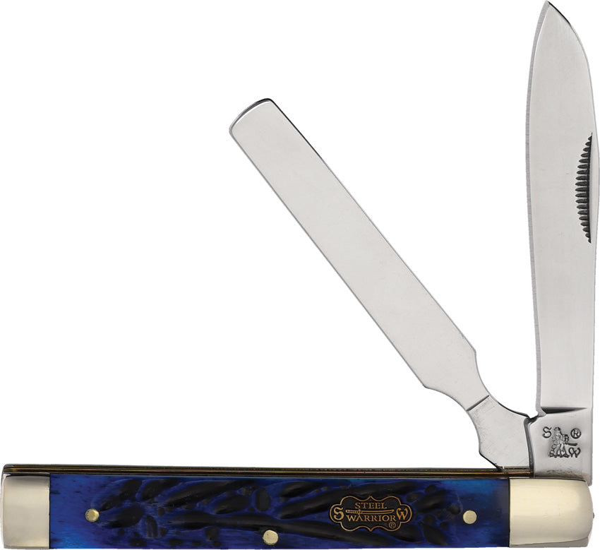 Doctors Knife Blue Jig Bone SW-120DBLJ