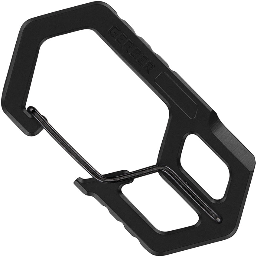 Carabiner Keychain Tool Black 1075355